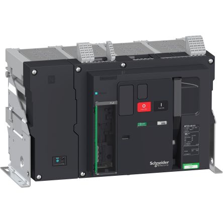 Schneider Electric, MasterPact, MTZ2 40H2 Molded Case Circuit Breaker 4-Pole 4kA, Fixed