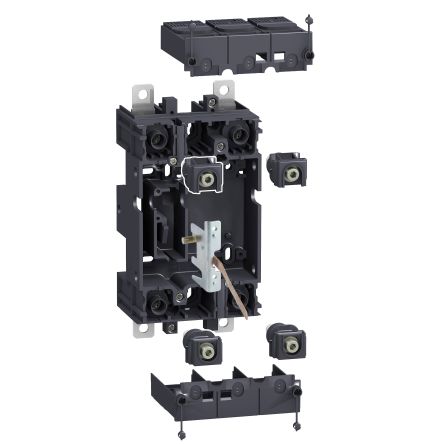 Schneider Electric ComPact Plug-In Base for use with NSX100, NSX100 DC, NSX160 DC, NSX250, NSX160, NSX250 DC