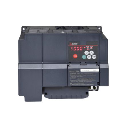 Mitsubishi Electric Inverter Drive, 7.5 kW, 3 Phase, FR-CS80 Series 480V ac 4.2 A