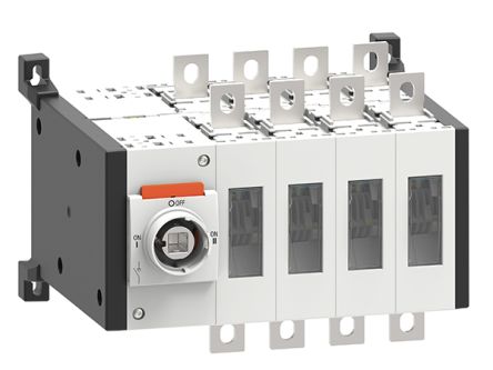 Lovato 4-Pole Screw Changeover Switch -, IP20, IP65, 315A, 250 kW