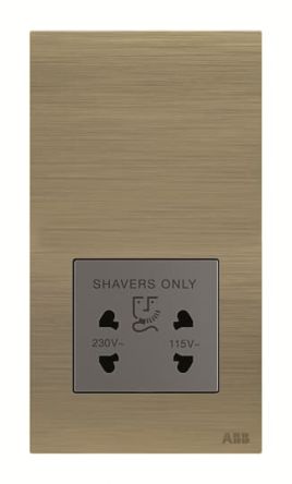 ABB Gold 1 Gang Plug Socket, 20A Outdoor