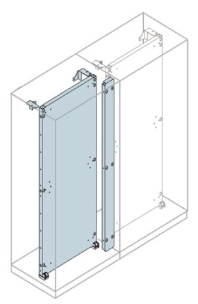 ABB IS2-EA2000 Series Steel Joining Kit for Use with IS2 Enclosures For Automation 2000 mm x 110 mm x 40mm