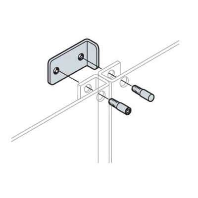 ABB IS2-EA2113 Series Galvanised Steel Joining Kit for Use with IS2 Enclosures 15 mm x 100 mm x 50mm