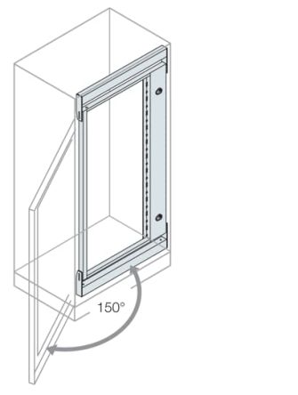 ABB IS2 Enclosures For Automation Series Steel Frame for Use with IS2 Enclosures, 1 Per Pack Piece(s) 705 mm 705 mm