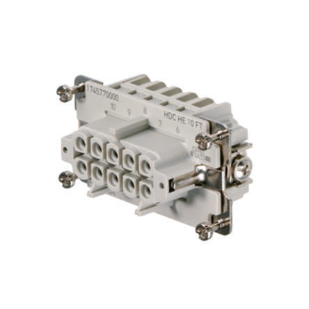 Weidmüller Contact Insert, 16A, HE Series Female, 10 Contacts