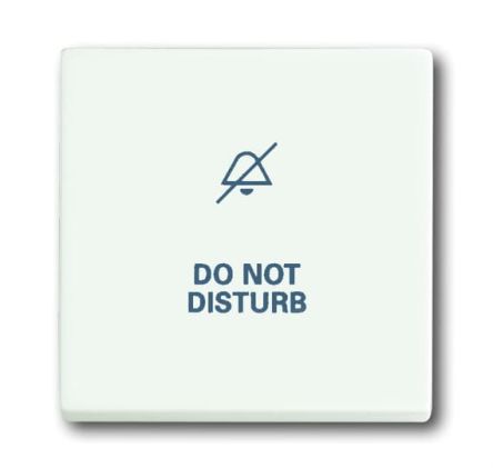 ABB White 1 Gang Light Switch Cover