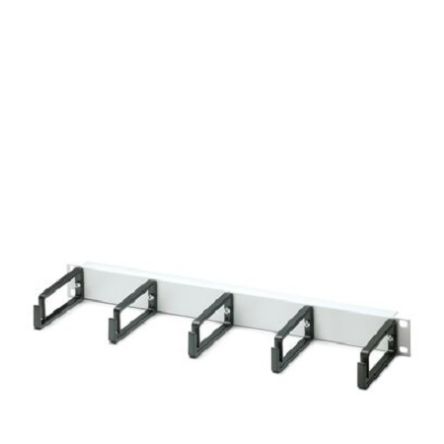 Phoenix Contact Powder Coated Steel Marshalling Panel, 1 U, 31.6 HP, Shielded