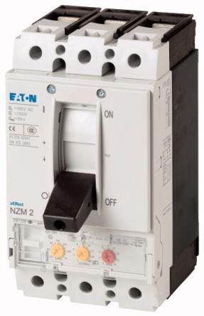 Eaton NZM..-ME..NA Circuit Breaker - 3-Pole, 90A Current Rating, 35 kA, 690V ac