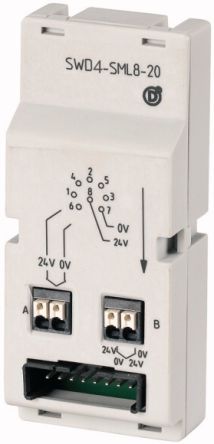Eaton SWD4-SML8-20 Auxiliary Switch for use with SWD4-8SFF2-5