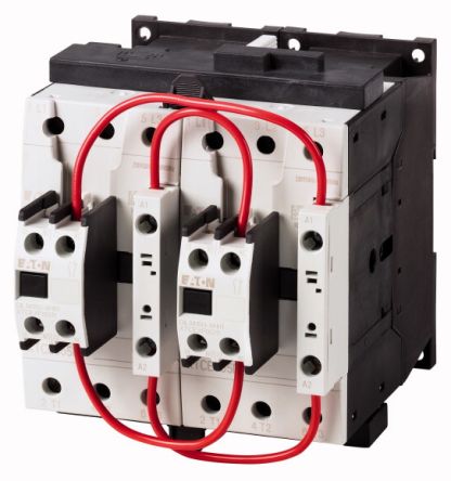 Eaton DIUL Reversing Contactor, 110V Coil, 3-Pole, 50 A, 30 kW, 6 NO, 400V