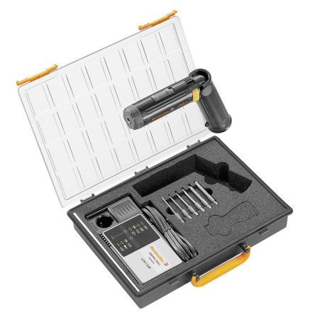 Weidmüller Cordless Torque Screwdriver Set Torque Screwdriver, 0.3 to 3 Nm, 1/4 in DIN 3126 Drive