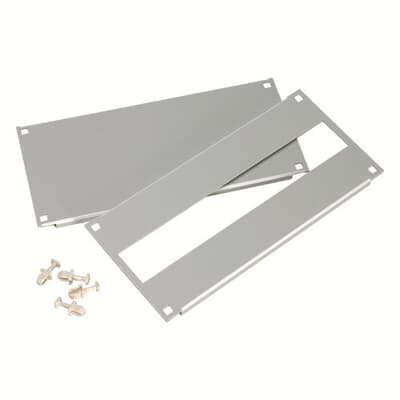 ABB Plastic Cover Plate, 239mm W, 7.2 mm L for Use with ARIA 43/86