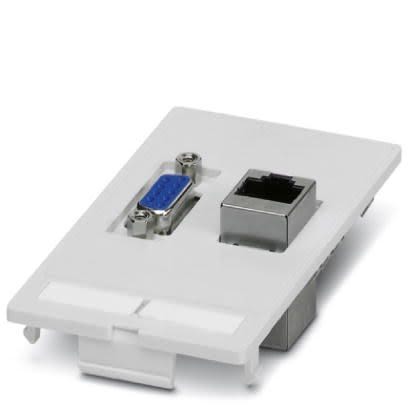 Phoenix Contact Cat5e RJ45 Data Front Plate Shielded Shield Type