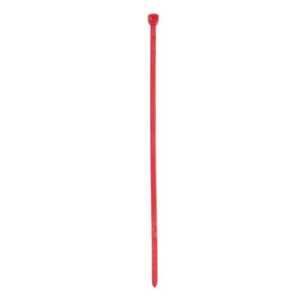 ABB Cable Tie, Cable Tray, 374.6 mm x 7.5mm, Red Polyamide 66