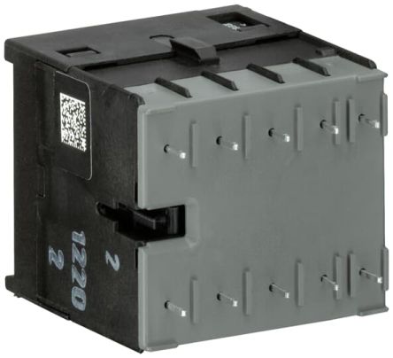 ABB GJL121 Contactor, 24V ac Coil, 3-Pole, 20 A, 4 kW 24V ac, 4 NO, 690V