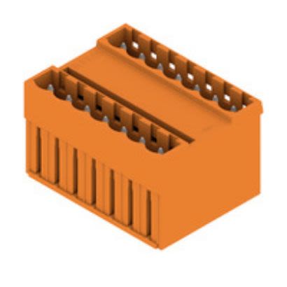 Weidmüller OMNIMATE Signal Series Pluggable Terminal Block, 14-Contact, 5.08 mm Pitch, PCB, 2 Row Solder
