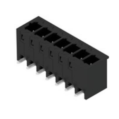 Weidmüller MHS 5/07 H T3 B T Series PCB Connector, 7-Contact, 5 mm Pitch, PCB, 1 Row