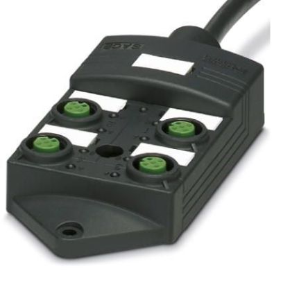 Phoenix Contact SACB Series Sensor Box, 4 Port
