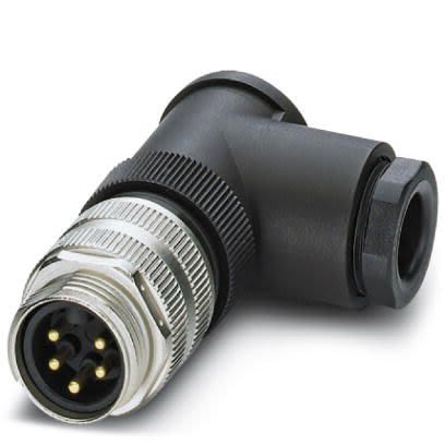 Phoenix Contact Circular Connector, 5 Contacts, Cable, 7/8 in Connector, Plug, Male, IP67, SACC Series