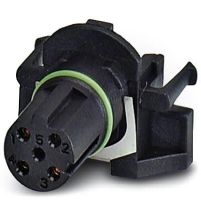 Phoenix Contact Circular Connector Insert, 4 Contacts, IP67, SACC Series