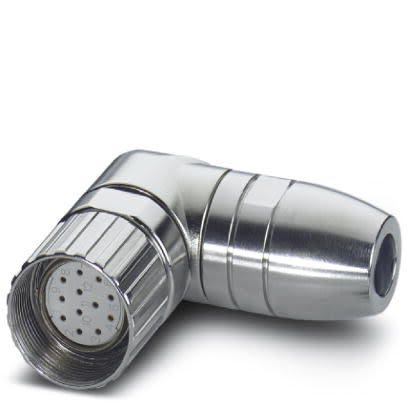 Phoenix Contact Circular Connector, 12 Contacts, Front, M23 Connector, Socket, Female, IP67, SL Series