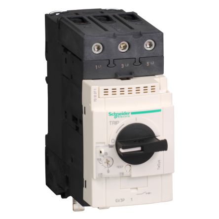 Schneider Electric TeSys Deca TeSyS GV Motor Protection Circuit Breaker - 3-Pole, DIN Rail, 32A Current Rating, 100 kA