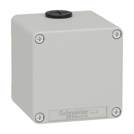 Schneider Electric Grey Die Cast Zinc Harmony Empty Control Station - 0 Hole