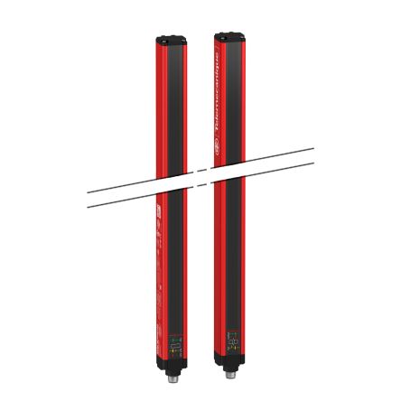 Telemecanique Sensors XUSL4E Series Light Curtain Transmitter/Receiver, 38 Beam(s), 30 mm Resolution