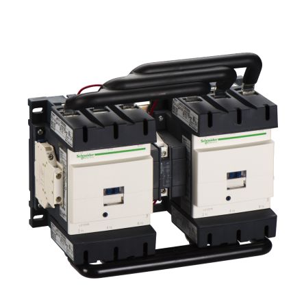 Schneider Electric TeSyS D Reversing Contactor, 400V Coil, 3-Pole, 150 A, 75 kW, 1 NO/1 NC, 1kV