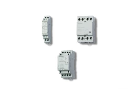 Finder 22 Contactor Relay, 12V dc, 24 V dc Coil, 2-Pole, 30 A, 2 NC, 400V ac