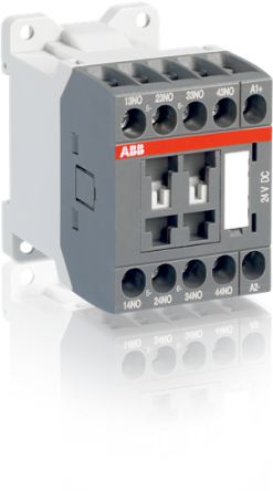 ABB NSL22E-81 Contactor Relay, 24V dc Coil, 4-Pole, 4 A 24V dc, 2 NO/2 NC, 690V