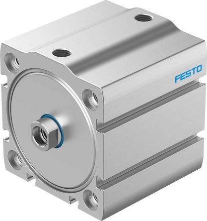 Festo Pneumatic Compact Cylinder - 5132671 63 mm Bore, 45 mm ADN-S-63-45-I-P-A Series, Double Acting Acting