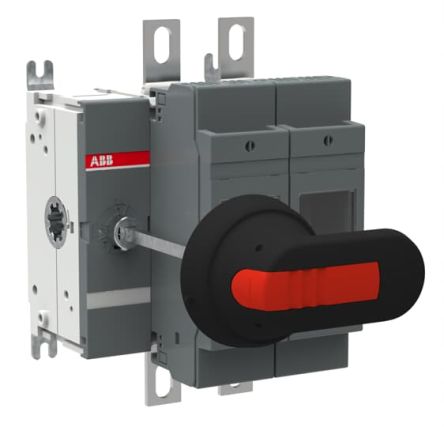 ABB Fuse Switch Disconnector, 2-Pole, 200 A, 200A