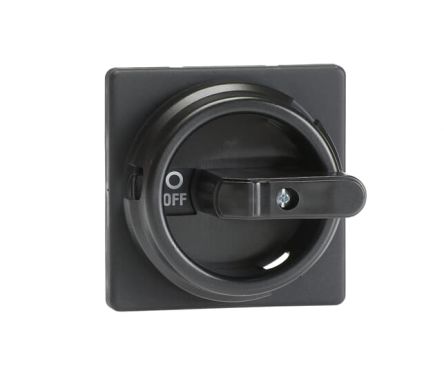 ABB Black Rotary Handle, 59 mm, 1SCA11 Series