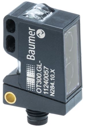 Baumer Light Barrier Photoelectric Sensor, Rectangular Sensor