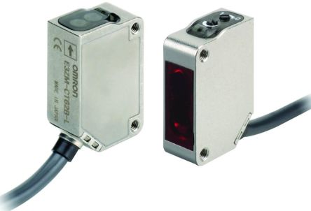 Omron Through Beam Photoelectric Sensor, Rectangular Sensor