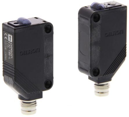 Omron Through Beam Photoelectric Sensor, Rectangular Sensor