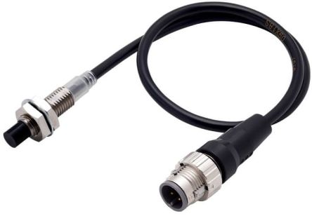 Omron E2E-X6MD18-M1TGJ 0.3M Threaded Barrel Inductive Proximity Sensor, M8 2-Wire 30V 6 mm 30 V dc 100mA, 3 mA