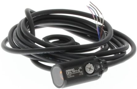 Omron Through Beam Photoelectric Sensor, Cylindrical Sensor
