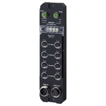 Omron NXR Series 4-Contact Female Interface Module, M12 Connector, Screw, 9A