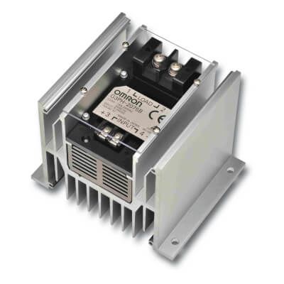 Omron G3PH-5075B 5-24VDC Series Solid State Relay, 75 A Load, Surface Mount, 480 V ac Load, 24 V dc, 240V ac Control