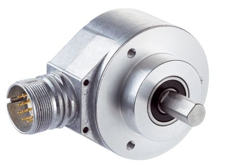 SICK DFS60 Series Incremental Incremental Encoder 5.5V, 10000 ppr ppr, TTL, RS422 Signal, Solid Type, 10 mm Shaft