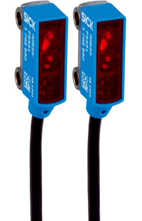 SICK Through Beam Photoelectric Sensor, Rectangular Sensor