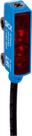 SICK Background Suppression Photoelectric Sensor, Rectangular Sensor