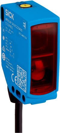 SICK Background Suppression Photoelectric Sensor, Rectangular Sensor