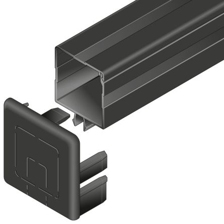 Bosch Rexroth Grey Polyvinyl Chloride Cover Strip, 2 m Length