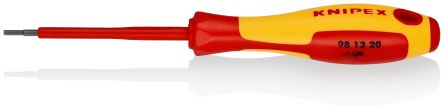 Knipex Insulated, 2 mm Tip, 75 mm Blade VDE/1000V Approved, 175 mm Overall