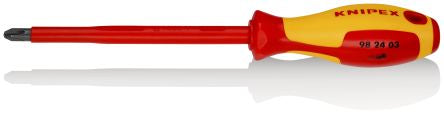 Knipex Insulated, PH3 Tip, 150 mm Blade VDE/1000V Approved, 270 mm Overall