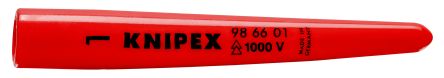 Knipex 80 mm Red Cable Cover in Plastic, 10 mm ID