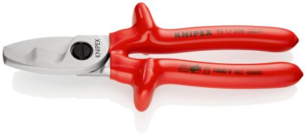 Knipex Knipex VDE/1000V Approved Without Bevel Cable Cutter